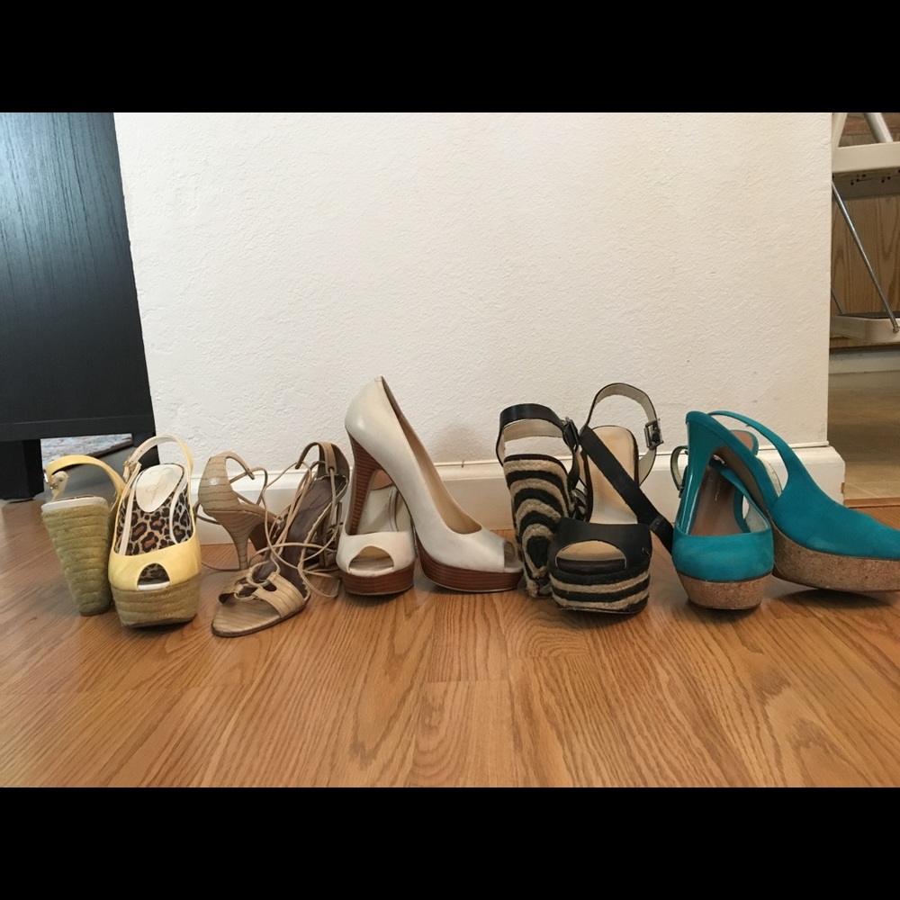 5 pairs of shoes, exciting bundle